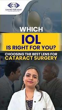 Best IOL Lens for Cataract Surgery? Multifocal vs EDOF Lens Explained | Dr. Mani Sachdeva
