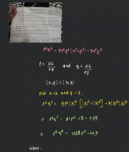 Find the complete integral of the partial differential equation... | Filo