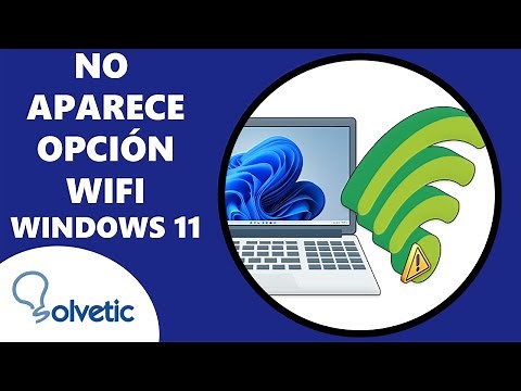 No Aparece Opción de WiFi Windows 11 ✅ SOLUCION