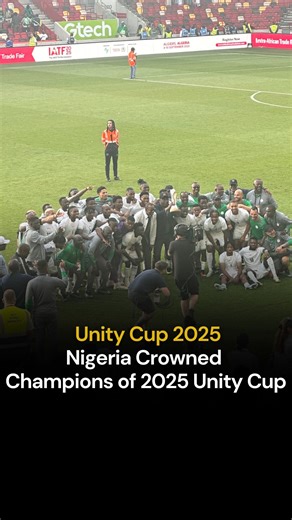 Nigeria were crowned champions of the 2025 Unity Cup after defeating Jamaica on penalties 🏆🇳🇬✨ | Black Things UK