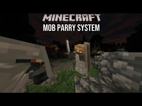 How to make Mobs Parry in Minecraft Bedrock with Commands