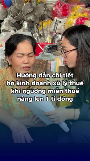 3 kịch bản xử lý thuế cho hộ kinh doanh có doanh thu từ 500 triệu đến 1 tỉ đồng, sau khi Chính phủ chính thức nâng ngưỡng miễn thuế lên mức 1 tỉ đồng/năm. Anh chị lưu lại để thực hiện đúng hướng dẫn của cơ quan thuế nhé. #mienthue #hokinhdoanh #thuehkd #kekhaithue #misaeshop