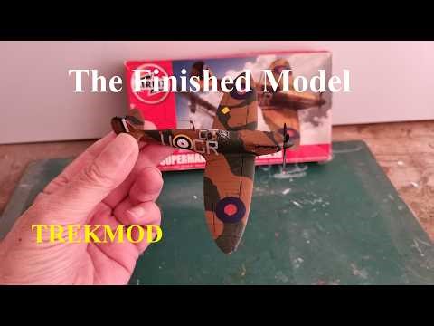 Airfix 1/72 Spitfire Mk.Ia – Completed Build