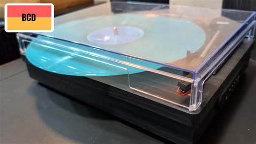 Watch WOCKODER Record Player with Dual Stereo Speakers Review on Amazon Live