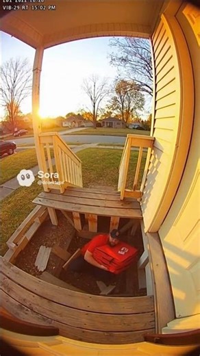 Most Dedicated Delivery Driver Ever😂