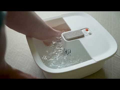 Spahaven Foot Bath Heated Massage Spa by Sharper Image