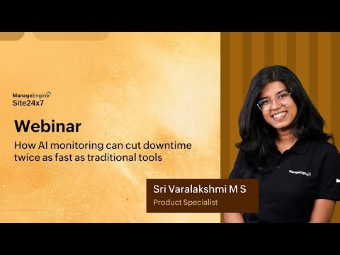[Webinar] How AI monitoring can cut downtime twice as fast as traditional tools