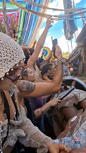 Astrix set build up. Feel the vibe 🔥 Ozora Festival 2025 #psychedelic #psytrance #goatrance #psyfestival #psyfamily #travel #techno #vibes #ozorafestival #hungary | Trance Tribe