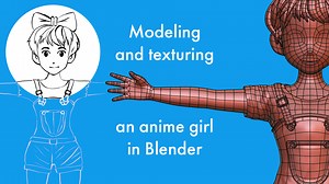 Anime Character Modeling in Blender