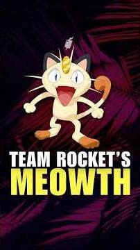 30 Years Later: The Tragic Story Of Team Rocket's Meowth 💔 #pokemon #pokemonchannel #anime