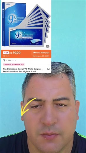 Descubra a Fita Clareadora Dental 9D White Original