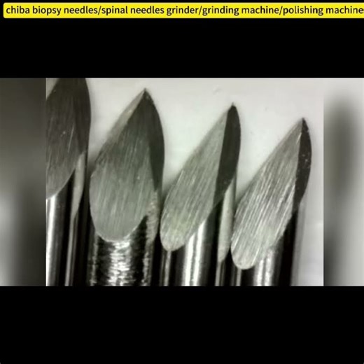 china biopsy needles spinal needles grinder grinding machine polishing machine