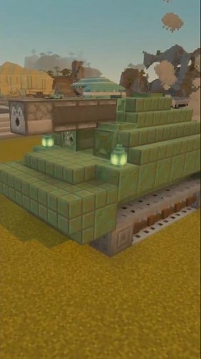 Minecraft Tank with working Rapid-Fire Turret! 💥😳