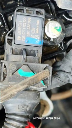 MAP sensor connector open 😊👍 #shorts