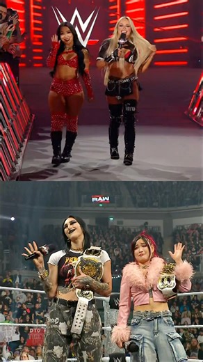 A compliment from #LivMorgan to #RheaRipley? 👀 | WWE