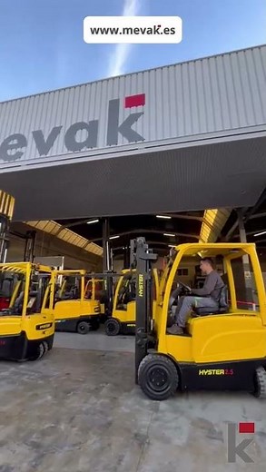 1205. CARRETILLA ELEVADORA USADA HYSTER 2500 KG