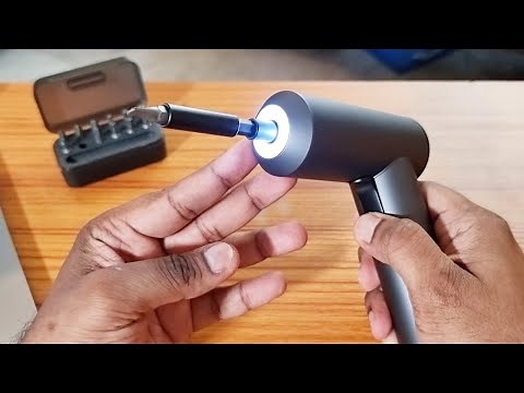 Xiaomi Mijia *BIG* "Electric - Cordless - Rechargeable" Screwdriver Review! ⚡ 🔩