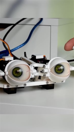 How I built these animatronic eyes with 3D printing