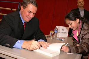 Author, educator and humanitarian Greg Mortenson speaks about promoting, supporting education in the Middle East at SXU