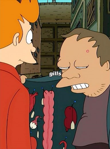 Don’t Trade Your Lungs, Fry! #futurama #funny #cartoon #thesimpsons #animation #movie