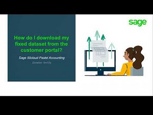 Sage 50cloud Pastel (ZA) - How do I download my fixed data from Customer portal/download procedure