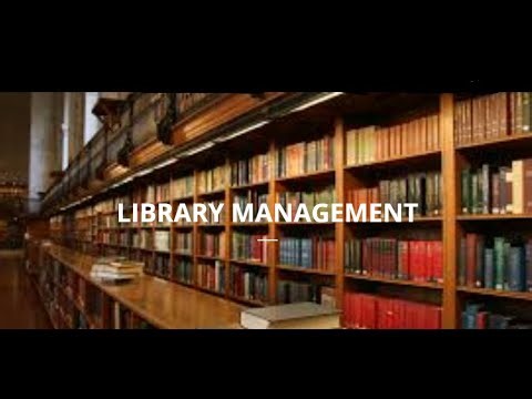 Library Books Management