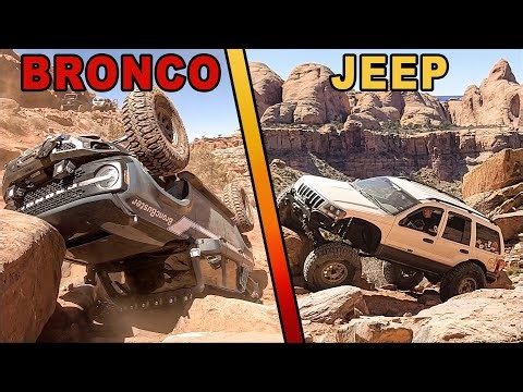 Showdown: Bronco vs Jeeps - Who Will Be Crowned the Ultimate Wheeler?
