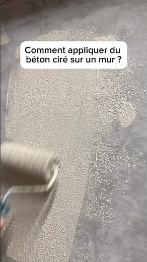 Comment appliquer du béton ciré sur un mur ? #weber #astuce #betoncire