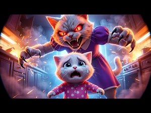 The Evil Stepmother Hurt His Kitten... So the Father Took Revenge (Tragic Story Animation)