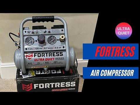 FORTRESS Ultra Quiet Air Compressor Review