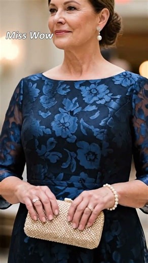 Gorgeous Spring/Summer Mother Of The Bride Gowns (Navy Color Edition)