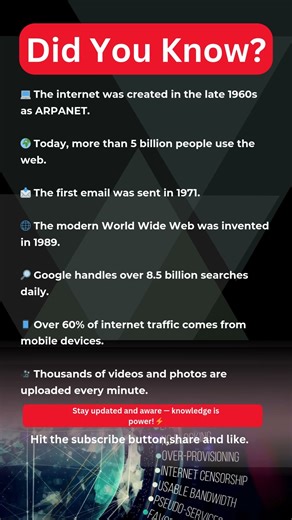 The Internet Is Older, Bigger, and Busier Than You Think!