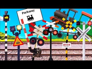 Japanese Railroad Crossing (踏切) Animation | Realistic Train Sounds #RailroadFimikiriTv #7
