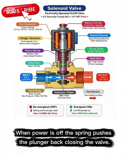 Explanation of Solenoid valve