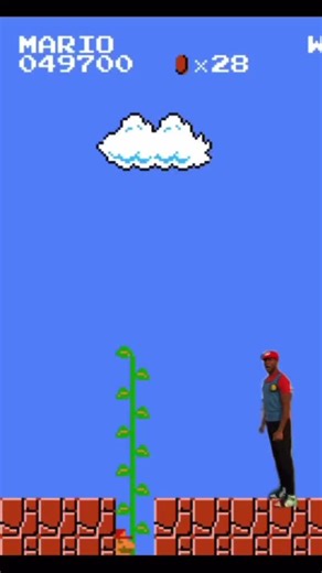 151_SUPER MARIO IN THE SQUID GAME #squidgameedit #squidgame #gameover #supermariobros