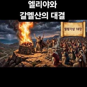 The Showdown of Elijah and Mount Carmel