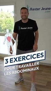 362K views · 1.9K reactions | Envie de renforcer vos abdos sans vous allonger au sol ?  Découvrez 3 exercices simples pour tonifier votre sangle abdominale et améliorer votre posture. Essayez-les dès maintenant ! ✨  Rejoignez l’Espace Club et prenez soin de votre corps et de votre esprit.  https://resterjeune.io/club-fb-julien | Julien Hyardet ResterJeune.com | Facebook
