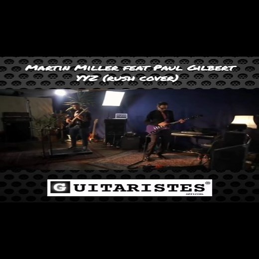@martinmillerguitar feat @paulgilbert_official - YYZ (Rush cover) ️ #martinmiller #paulgilbert #YYZ #guitar #guitarist #guitarplayer #guitarhero #guitarlegend #guitarsolo #guitarsdaily #guitarpost #musicians #instaguitars #guitaroftheday #guitarsdaily #guitarpost #guitargram #concert #live #show #performance | guitaristes.officiel | Facebook