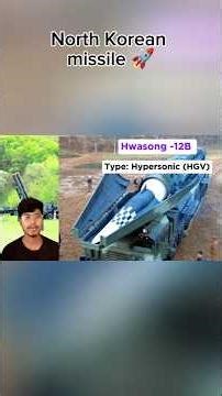 North Korea’s Hypersonic Weapon #viralshorts #viralreelsシ