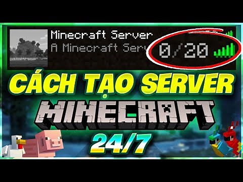 Cách Tạo Server Minecraft Miễn Phí 24/24 Mạnh Nhất Hiện Nay!! - DNxRG