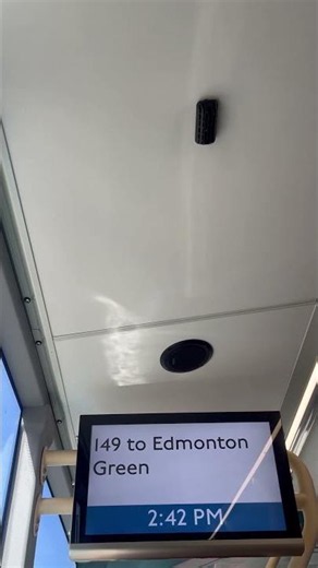 149 to Edmonton Green IBus announcement