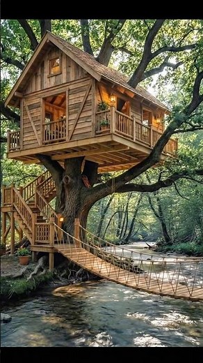 Timelapse: Building a Treehouse from Start to Finish 🌳🏠