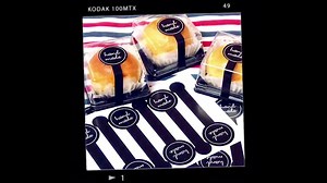 Mr-Label 250 Pcs of Black Lollipop Sealing Sticker – Hand Made Sticker/Hand Made Adhesive Label for Hand Made Product (Hand Made)