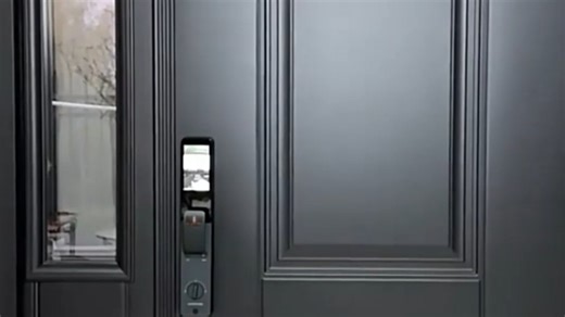 鹿客（lockin）智能门锁S6 Ultra指脉掌静脉识别3D人脸识别双摄猫眼大屏电子锁 S6 Ultra-幻影灰