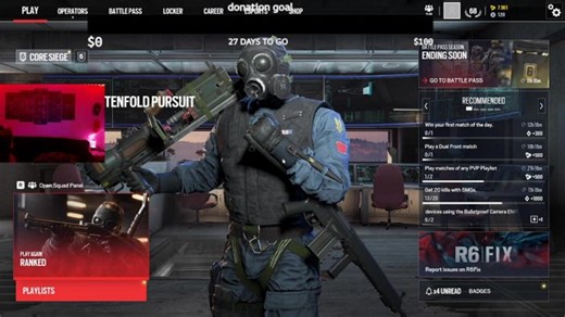 playing siege before the season ends