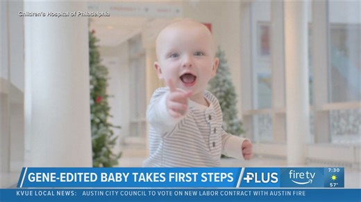 Gene-edited baby marks milestone with first steps