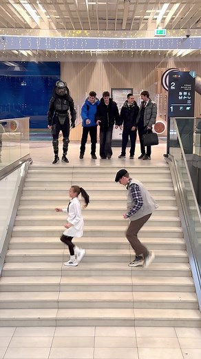 Fun Little Girl Dancing the Tuzelity Shuffle