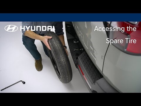 Accessing the Spare Tire | Hyundai