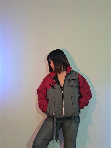 Gaara-inspired jacket now available on the website 🔥 🌐 Www.aika-store.com 🌐 #gaara #naruto #gaarakazekage #narutouzumaki #streetwearstyle