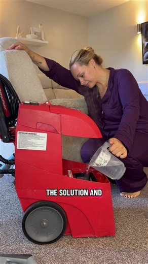 Deep Cleaning My Grubby Sofa with Rug Doctor